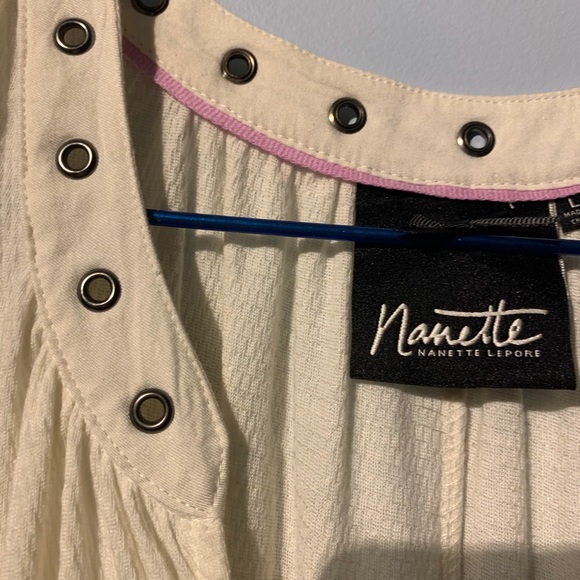 Nanette - Nanette Lepore Cream Tank Top - Picture 5 of 7